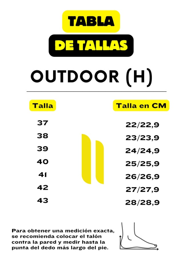 Botas Hombre Outdoor Negro 7076