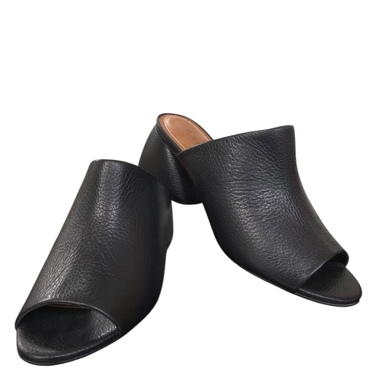 Calzado zueco de cuero 139202