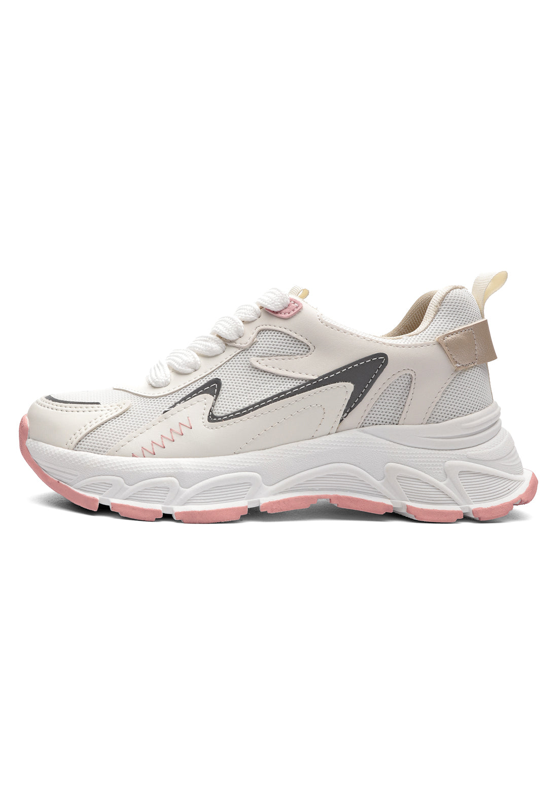 Tenis Dama 2082 Marfil-Nude