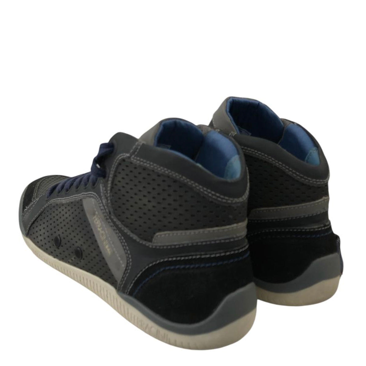 Zapatilla de hombre botin en cuero  7314-246A