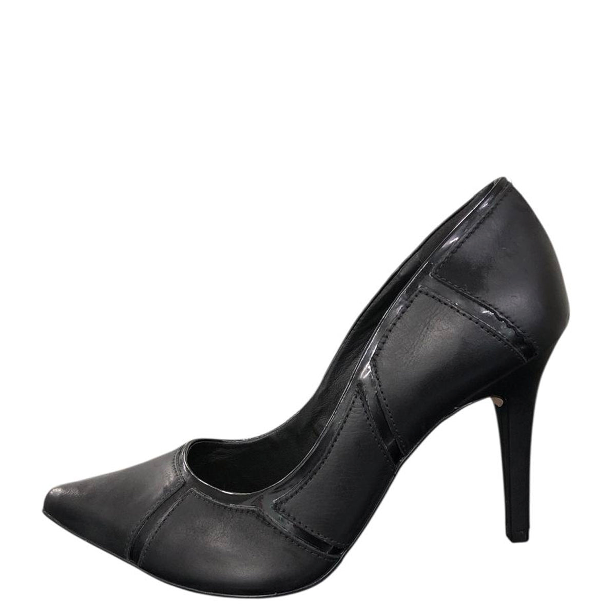 Tacón puntón negro T0183.