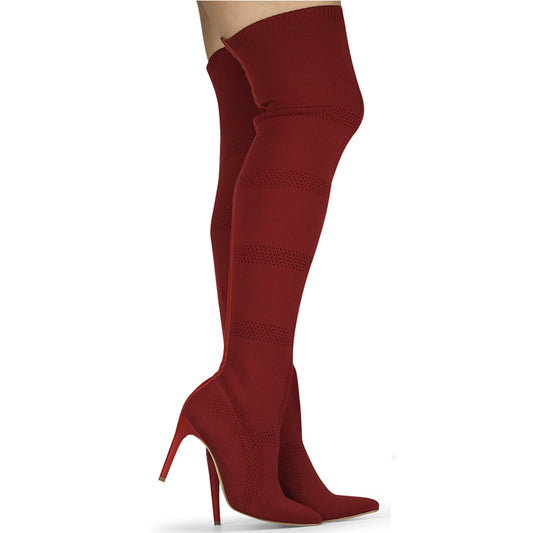 Botas altas taco fino T2267